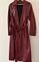 Coat кожено манто, снимка 1