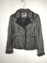 Mandarin & Mint Leather jacket 40