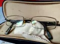 СТАРИ ЕЛЕГАНТНИ ХЕЛИОМАТИК ДИОПТРИЧНИ ОЧИЛА с МАРКОВА ИТАЛИАНСКА КЪРПИЧКА и ВИНТИДЖ КАЛЪФ 41528, снимка 3