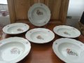 Стар български порцелан чинии, снимка 1 - Антикварни и старинни предмети - 33413966