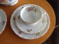 Vintage 1909-1925. Нов. Немски сервиз за кафе/чай и десерт за двама, кана и 2 тройни сета., снимка 9