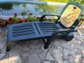 Запазени многофункционални сгъваеми Италиански шезлонги ползвани 1 сезон , снимка 2