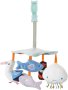 Бебешка сензорна въртележка с морски животни за кошарка или количка, снимка 1 - За бебешки колички - 43214982
