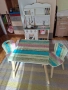 Детска дървена маса с две столчета, снимка 2