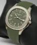 Patek Philippe Aquanaut 40mm White Gold Olive Green Dial Automatic Различни Варианти, снимка 6