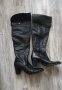 Дълги Дамски Ботуши над коляното от естествена кожа, номер 38, снимка 3