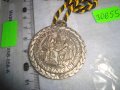 1969г. ПОСРЕБРЕН КРАСИВ НЕМСКИ РЕТРО ААХЕН РЕЛИГИОЗНА ТЕМАТИКА МЕДАЛ с ШНУРЧЕ 30655, снимка 6