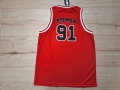 Баскетболен потник на Денис Родман #Чикаго Булс #91# Mitchell&Ness!, снимка 2