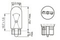 крушка с нагреваема жичка, мигачи BMW 63 21 7 160 797 