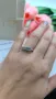 Необичаен Сребърен Пръстен с Топаз/Гранат💍, снимка 4