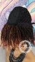 Чаровен Екзотичен Модел Средна Дължина Перука с Расти в Цвят Омбре  КОД 8320, снимка 8