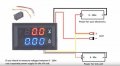 Волтметър и амперметър Цифров LED панел цена волтметър DC 0-100V 0-10A, снимка 4