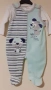 Нов немски комплект гащеризон и блуза за бебешки  р.62, с этикет., снимка 1