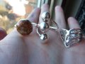 Продавам 3 нови сребърни пръстена №223, снимка 3