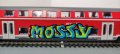 Двуетажен вагон DB на Piko в мащаб HO с графити, снимка 4