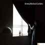 Завеси с 100% blackout, без корнизи, без пробиване на дупки, снимка 3