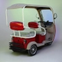 Триместна електрическа триколка RED GOLF 2000W/60V/25Ah, снимка 5