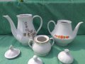 Български порцелан две кани и захарница, снимка 12