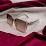 Модерни дамски слънчеви очила Super Golden Sun - луксозен дизайн YJZ111/YJZ112, снимка 1