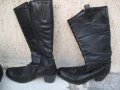 Ботуши женски естествена кожа, 37 н И Дамски кожени боти Перфектно състояние Вносот от Германия, снимка 3