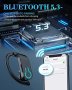 Нови Bluetooth 5.3 слушалки с двоен цифров дисплей Водоустойчиви, снимка 3