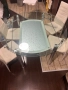 Стъклена маса 130х80см. + 4 стола, снимка 5