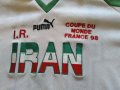 Иран футболна тениска Пума световно по футбол 1998г № 10 Али Даеи размер ХЛ, снимка 2
