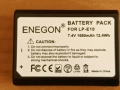 Батерия за Canon, LP-E10 плюс USB зарядно, снимка 5