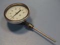 термометър биметален неръждаем Nuova Fima 0/+160°C, L-150mm, ф130mm, снимка 5