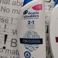 Head & Shoulders Classic Clean шампоан против пърхот 2 в 1 /540 мл./, снимка 1 - Продукти за коса - 40691950