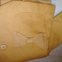 Свежо жълто пролетно дамско сако от трикотажна материя с дълъг ръкав, снимка 7 - Сака - 28715682