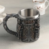 4309 3D чаша Стражи сувенирна халба подарък за мъж, 400ml, снимка 2 - Чаши - 43375481