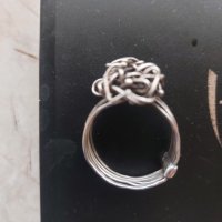 Дамски сребърен пръстен. , снимка 3 - Пръстени - 33542901