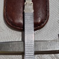 Антикварен джобен комплект, ножче Rostfrei и сребърна клечка за нокти 835 проба  ! , снимка 7 - Антикварни и старинни предмети - 43257768