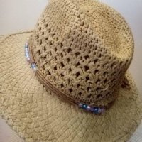 Дамска лятна шапка Каубойска, снимка 1 - Шапки - 28862402