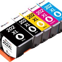 YINGCOLOR 202XL Резервни касети с мастило за Epson, 5 броя, снимка 1 - Консумативи за принтери - 43114252