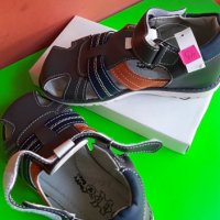 Английски детски сандали естествена кожа-3 цвята, снимка 11 - Детски сандали и чехли - 28299374