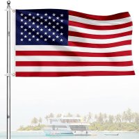 САЩ национално знаме / USA Flag, снимка 3 - Фен артикули - 42957948