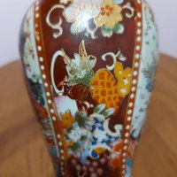Порцеланова ваза с японска тематика в отлично състояние., снимка 4 - Вази - 43822464