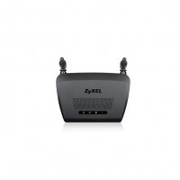 Рутер, ZyXEL NBG-418N v2, Router Wireless 802.11n (300Mbps), 4x10/100Mbps, WPA2, 2x 5dBi antenna, снимка 2 - Рутери - 38524646