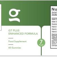 G7 Plus Greens Gummies поддържа здравословна загуба на тегло(60 дъвки), снимка 5 - Хранителни добавки - 43504590