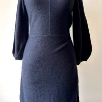 Talbots черна малка секси рокля плетиво 100% мерино , снимка 8 - Рокли - 43887293