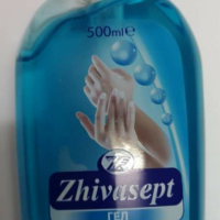 Живасепт Гел. 500 мл без отмиване. 🔥7.40 лв ➡️Живасепт Гел. Готов за употреба гелообразен препарат , снимка 1 - Фризьорски принадлежности - 36482635