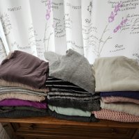 20 бр.дамски пуловери и блузи,размери л и хл, снимка 4 - Блузи с дълъг ръкав и пуловери - 44044452
