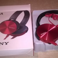 sony mdr-xb450ap-red headphones, снимка 5 - Слушалки и портативни колонки - 26615722