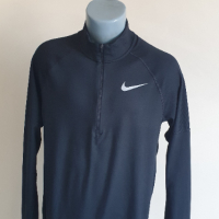 Nike Running Dri - Fit Stretch 3/4 Zip Mens Size M НОВО! ОРИГИНАЛ! Мъжка Спортна Блуза!, снимка 10 - Спортни дрехи, екипи - 44897853