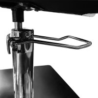 Ефектен фризьорски стол в черно и бяло M0030, снимка 6 - Фризьорски столове - 37424479