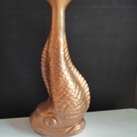 Керамична статуетка риба вазичка, снимка 3 - Статуетки - 40206872