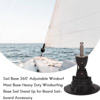 PRATYAHARA Sail Base 360° регулируема основа за уиндсърф мачта, снимка 5 - Водни спортове - 43366249