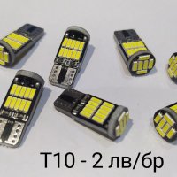 Led крушки T10 / W5W /Canbus/ за габарит и интериор , снимка 8 - Аксесоари и консумативи - 37168746